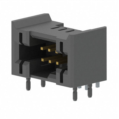 TFM-103-01-F-D-RE1-WT by Samtec Inc. - CONNECTOR HEADER R/A 6POS 1.27MM