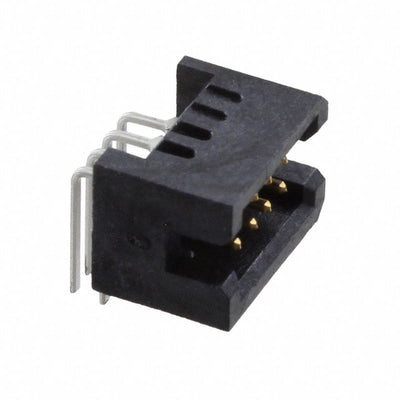 TFM-104-01-L-D-RA by Samtec Inc. - CONNECTOR HEADER R/A 8POS 1.27MM