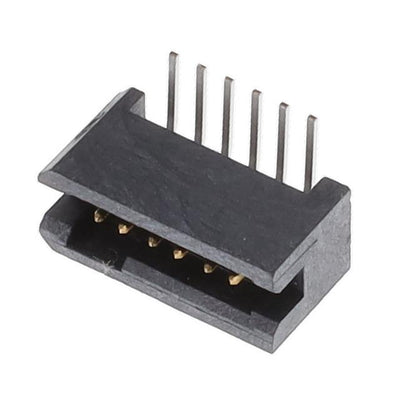 TFM-106-01-L-S-RA by Samtec Inc. - CONNECTOR HEADER R/A 6POS 1.27MM