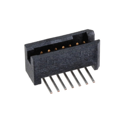 TFM-107-01-L-S-RA by Samtec Inc. - CONNECTOR HEADER R/A 7POS 1.27MM