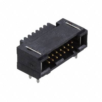 TFM-107-02-S-DH by Samtec Inc. - CONNECTOR HEADER SMD R/A 14POS 1.27MM