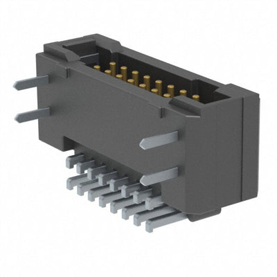 TFM-108-02-S-DH-TR by Samtec Inc. - CONNECTOR HEADER SMD R/A 16POS 1.27MM