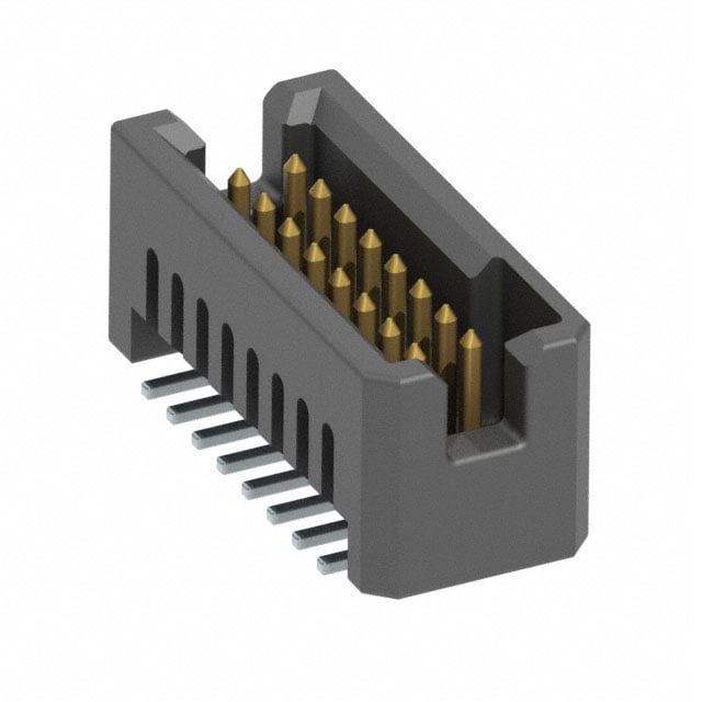 TFM-108-02-F-D by Samtec Inc. - CONNECTOR HEADER SMD 16POS 1.27MM