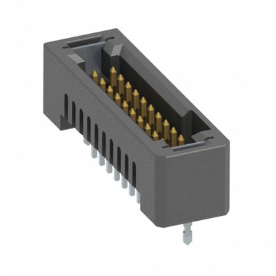 TFM-110-01-L-D-WT-K by Samtec Inc. - CONNECTOR HEADER VERT 20POS 1.27MM