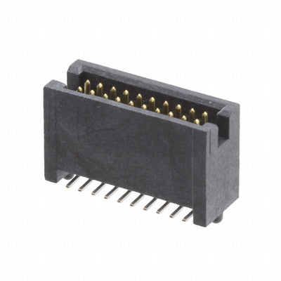 TFM-110-22-L-D-A by Samtec Inc. - CONNECTOR HEADER SMD 20POS 1.27MM