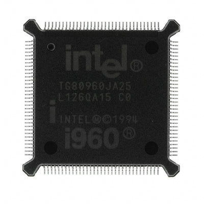 TG80960JA3V25 by Intel - IC MPU I960 25MHZ 132QFP
