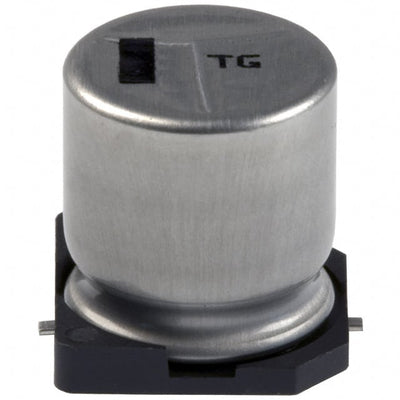 EEV-TG1E471Q by Panasonic Electronic Components - ALUMIN CAP 470UF 20% 25V SMD