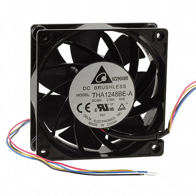 THA1248BE-AXHE by Delta Electronics - FAN AXIAL 120X38MM 48VDC WIRE