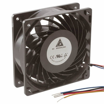 THA1248BE by Delta Electronics - FAN AXIAL 120X38MM 48VDC WIRE