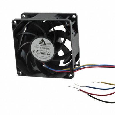 THD0848ME by Delta Electronics - FAN AXIAL 80X38MM 48VDC WIRE