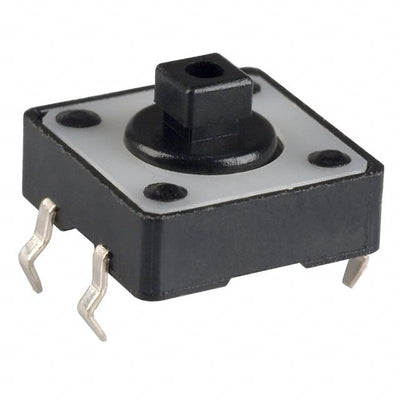 TL1100F160Q by E-Switch - SWITCH TACTILE SPST-NO 0.05A 12V