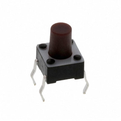 TL1105CF100Q by E-Switch - SWITCH TACTILE SPST-NO 0.05A 12V