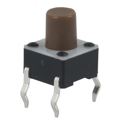 TL1105EF100Q by E-Switch - SWITCH TACTILE SPST-NO 0.05A 12V