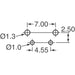 TL1105MF100Q by E-Switch - SWITCH TACTILE SPST-NO 0.05A 12V