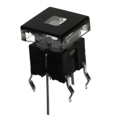 TL1240YQ2JBLK by E-Switch - SWITCH TACTILE SPST-NO 0.05A 12V