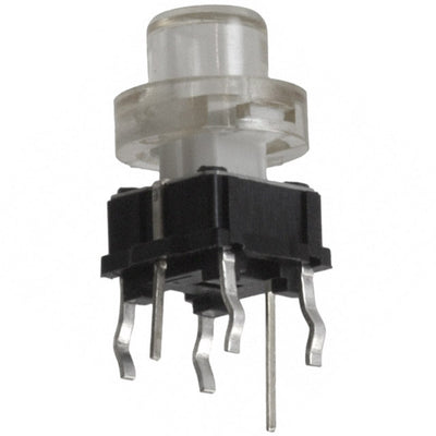 TL1265BQSCLR by E-Switch - SWITCH TACTILE SPST-NO 0.05A 12V