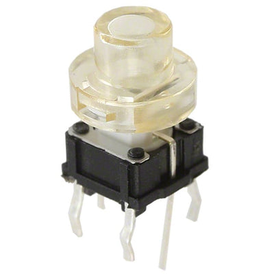TL1265GQSCLR by E-Switch - SWITCH TACTILE SPST-NO 0.05A 12V