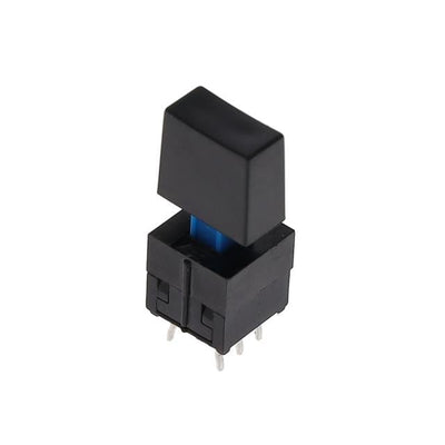 TL2201OAZB1CBLK by E-Switch - PUSH SWITCH DPDT 0.1A 30V