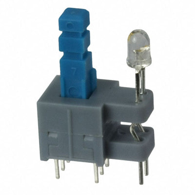 TL2205OACPBA by E-Switch - PUSH SWITCH DPDT 0.1A 30V