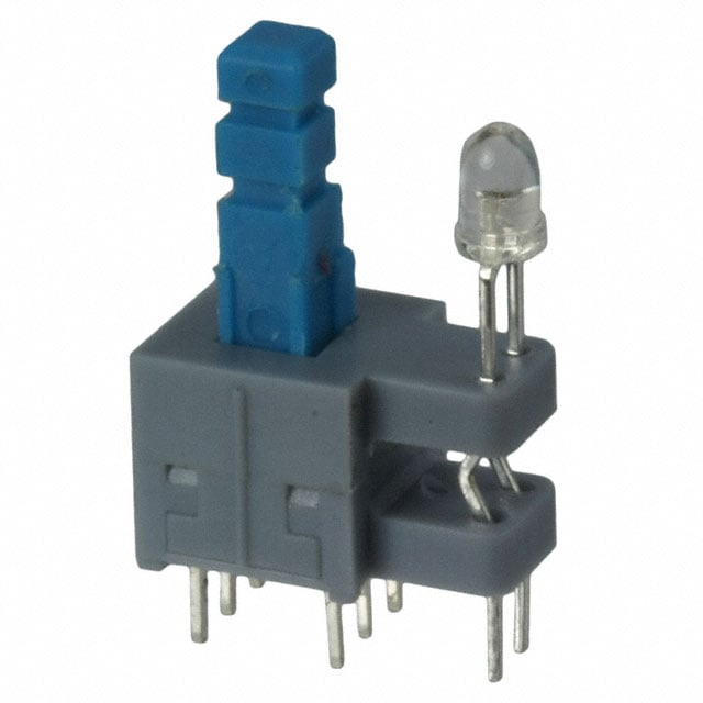 TL2205EECPRA by E-Switch - PUSH SWITCH DPDT 0.1A 30V
