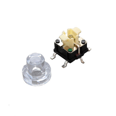 TL3265GQTCLR by E-Switch - SWITCH TACT SPST-NO 50MA 12V