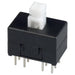 TL4201EEYA by E-Switch - PUSH SWITCH 4PDT 0.1A 30V
