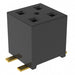 TLE-102-01-G-DV-TR by Samtec Inc. - CONNECTOR RECPT 4POS 0.079 GOLD SMD
