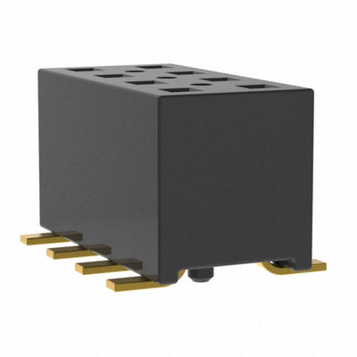 TLE-104-01-G-DV-A-P by Samtec Inc. - CONNECTOR RECPT 8POS 0.079 GOLD SMD