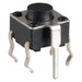 TLE1105AF160Q by E-Switch - SWITCH TACTILE SPST-NO 0.05A 12V