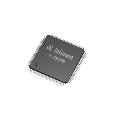 TLE8888QKXUMA1 by Infineon Technologies - IC PWR MGMT AUTOMOTIVE 100-LQFP