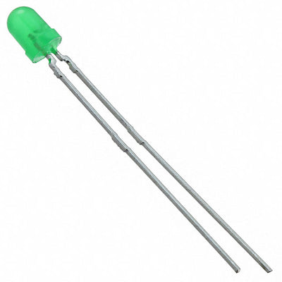 TLLG4401 by Vishay Semiconductor Opto Division - LED GREEN DIFFUSED 3MM T/H