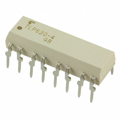 TLP620-4(GB,F) by Toshiba Semiconductor and Storage - OPTOISOLTR 5KV 4CH TRANS 16-DIP