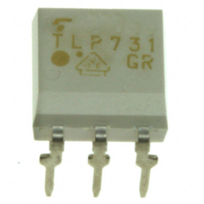 TLP731(D4-GR,F) by Toshiba Semiconductor and Storage - OPTOISO 4KV TRANS W/BASE 6DIP