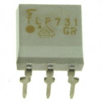 TLP731(D4-GR,F) by Toshiba Semiconductor and Storage - OPTOISO 4KV TRANS W/BASE 6DIP