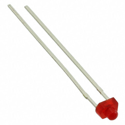 TLUR2400 by Vishay Semiconductor Opto Division - LED RED DIFFUSED 1.8MM T/H