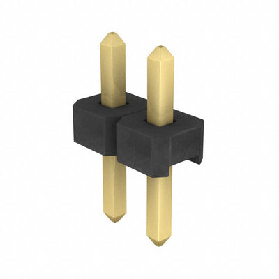 TLW-102-06-G-S by Samtec Inc. - CONNECTOR HEADER VERT 2POS 2.54MM