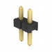 TLW-102-06-G-S by Samtec Inc. - CONNECTOR HEADER VERT 2POS 2.54MM