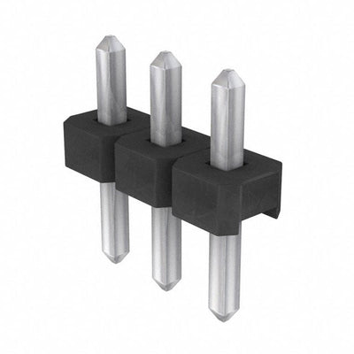 TLW-103-06-T-S by Samtec Inc. - CONNECTOR HEADER VERT 3POS 2.54MM