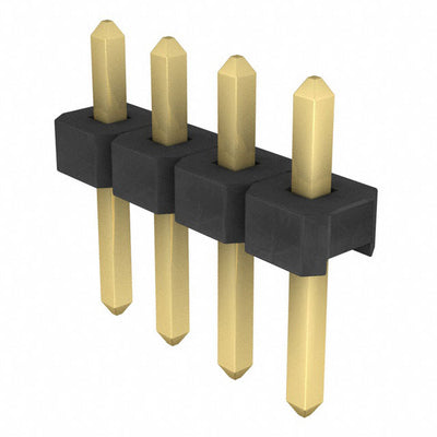 TLW-104-05-G-S by Samtec Inc. - CONNECTOR HEADER VERT 4POS 2.54MM