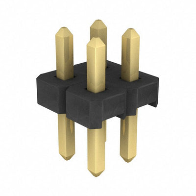 TLW-102-06-G-D by Samtec Inc. - CONNECTOR HEADER VERT 4POS 2.54MM