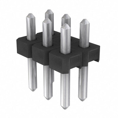 TLW-103-05-T-D by Samtec Inc. - CONNECTOR HEADER VERT 6POS 2.54MM