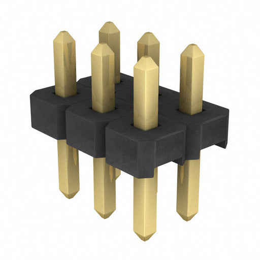 TLW-103-06-G-D by Samtec Inc. - CONNECTOR HEADER VERT 6POS 2.54MM