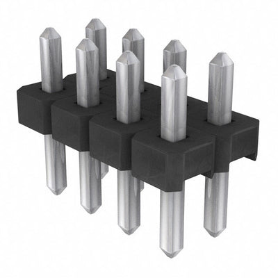 TLW-104-06-T-D by Samtec Inc. - CONNECTOR HEADER VERT 8POS 2.54MM