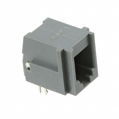 TM5RE2-44(20) by Hirose Electric Co Ltd - CONNECTOR MOD JACK 4P4C R/A UNSHLD