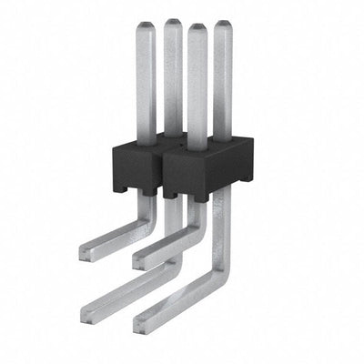 TMM-102-01-T-D-RA by Samtec Inc. - CONNECTOR HEADER R/A 4POS 2MM