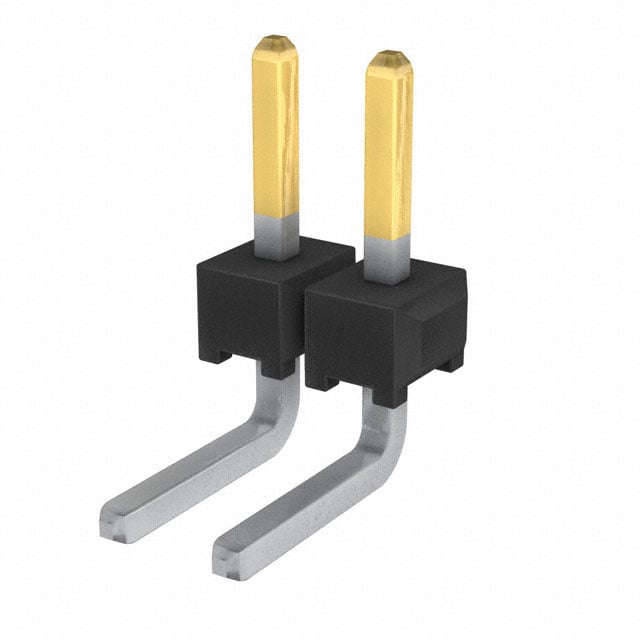 TMM-102-01-S-S-RA by Samtec Inc. - CONNECTOR HEADER R/A 2POS 2MM