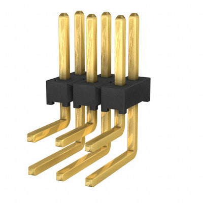 TMM-103-01-G-D-RA by Samtec Inc. - CONNECTOR HEADER R/A 6POS 2MM