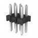 TMM-103-01-T-D by Samtec Inc. - CONNECTOR HEADER VERT 6POS 2MM
