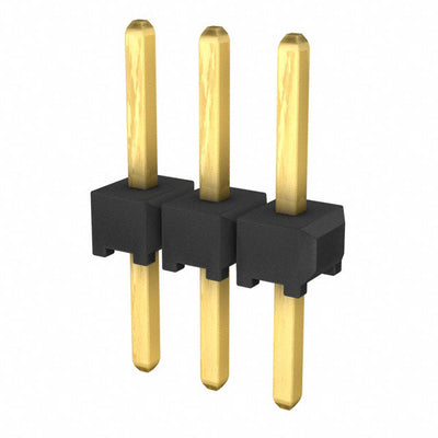 TMM-103-02-G-S by Samtec Inc. - CONNECTOR HEADER VERT 3POS 2MM