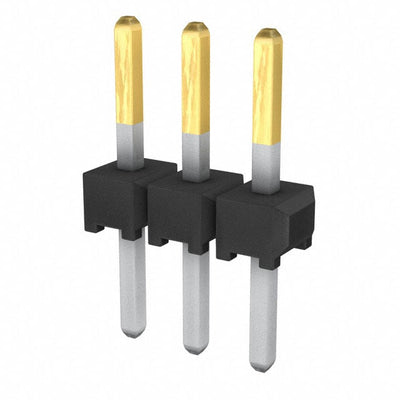 TMM-103-02-S-S by Samtec Inc. - CONNECTOR HEADER VERT 3POS 2MM